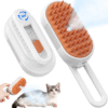 猫用ブラシ スチーム 猫用ブラシ 犬用ブラシ ペット用ブラシ 5 in 1 スチーム付き 猫用ブラッシング 取り外し簡単 ブラッシングブラシ